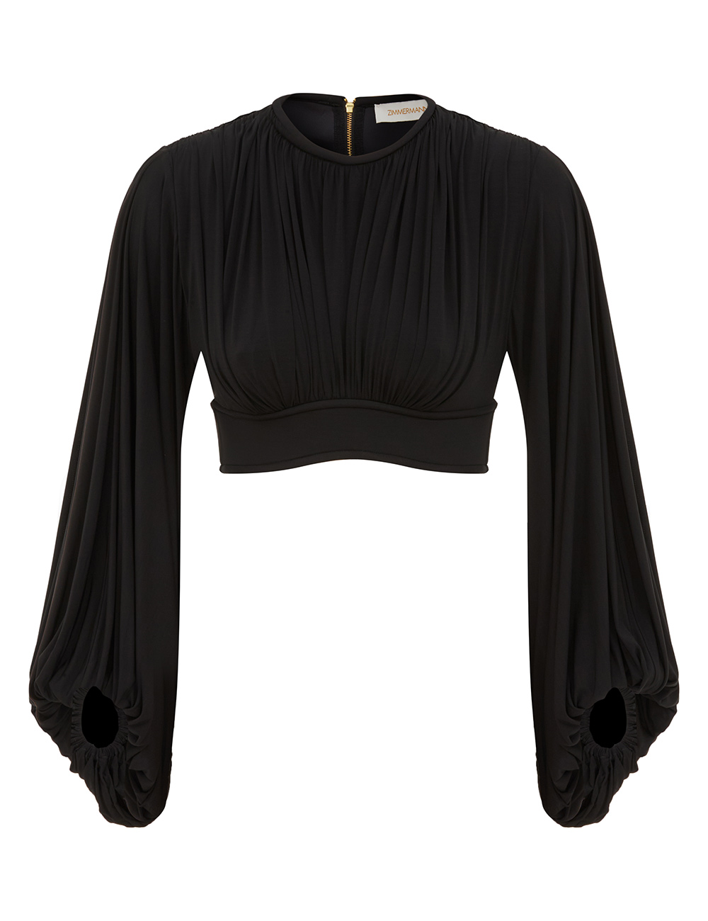 Zimmermann Luna Batwing Bodice Top