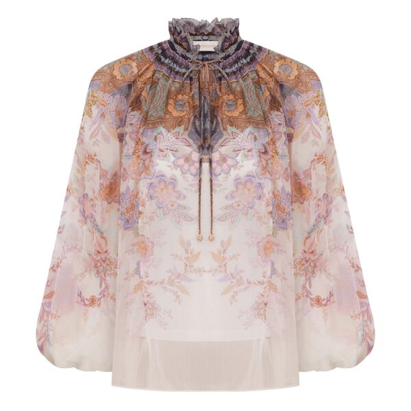 Elevate your elegance in this Zimmermann Tops available now at Coveti