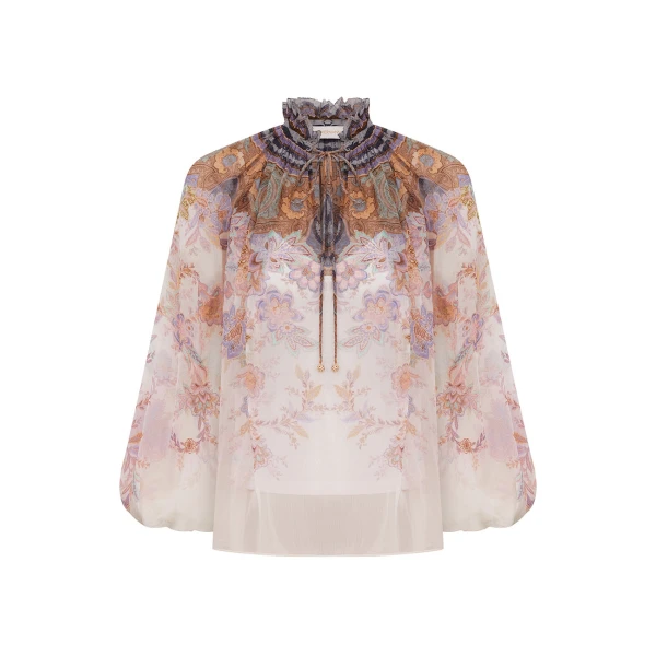 Elevate your elegance in this Zimmermann Tops available now at Coveti