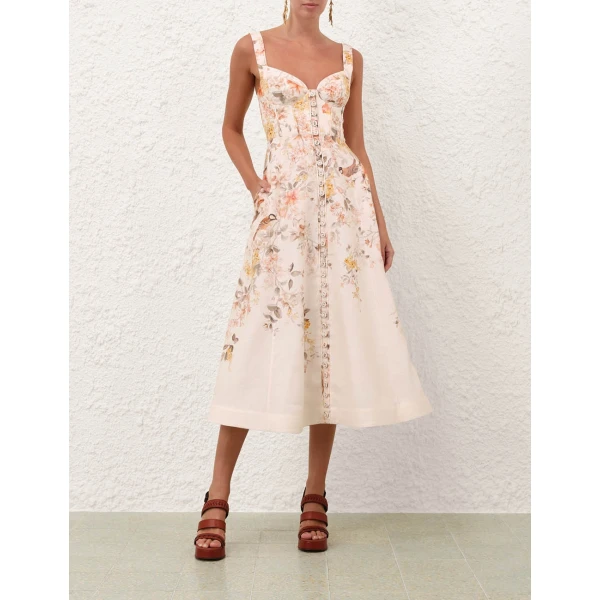 Elevate your elegance in this Zimmermann Dresses available now at Coveti