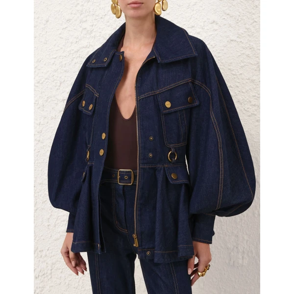 Elevate your elegance in this Zimmermann Jackets available now at Coveti