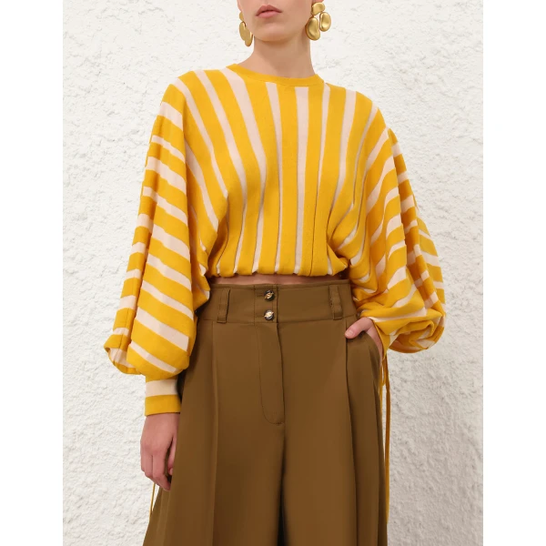 Elevate your elegance in this Zimmermann Knitwear available now at Coveti