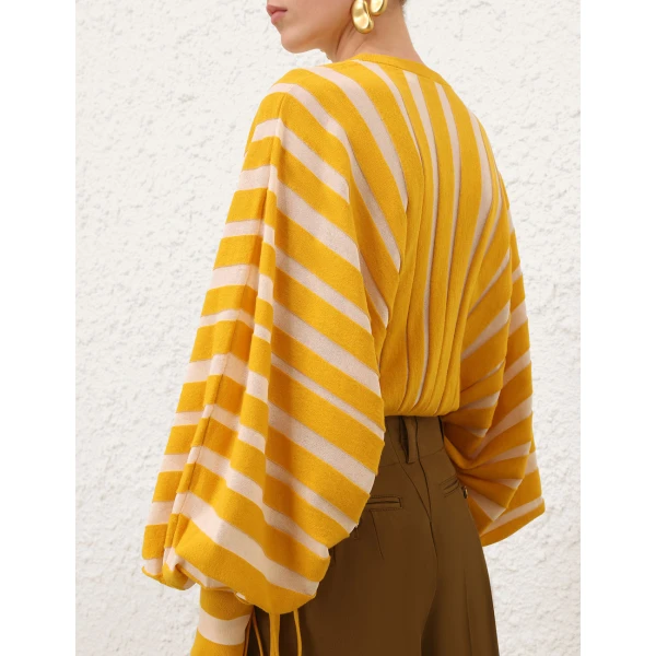 Elevate your elegance in this Zimmermann Knitwear available now at Coveti