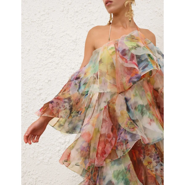 Elevate your elegance in this Zimmermann Dresses available now at Coveti