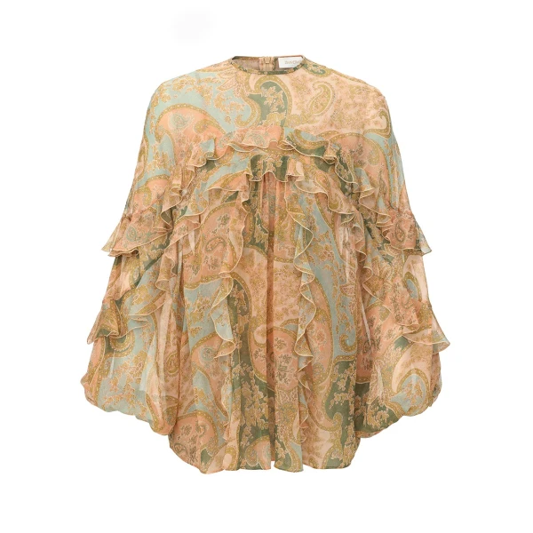 Elevate your elegance in this Zimmermann Tops available now at Coveti