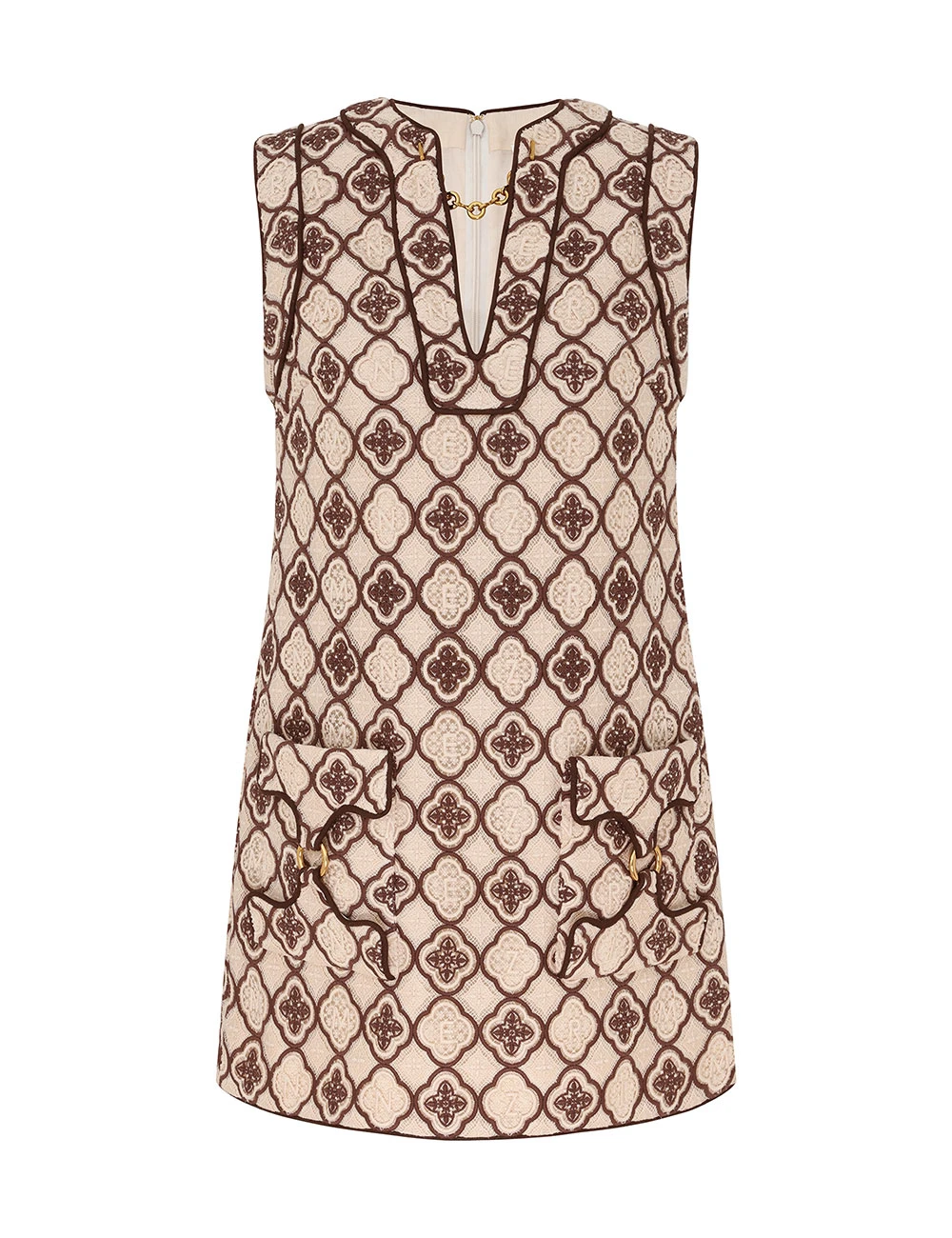 Zimmermann Luna Guipure Shift Dress | Ready to Wear Collection Coveti Elevate your elegance in this Zimmermann Dresses available now at Coveti