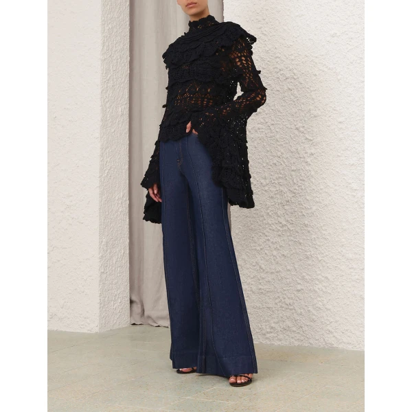 Elevate your elegance in this Zimmermann Knitwear available now at Coveti