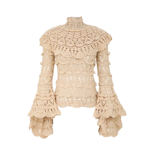 Elevate your elegance in this Zimmermann Knitwear available now at Coveti