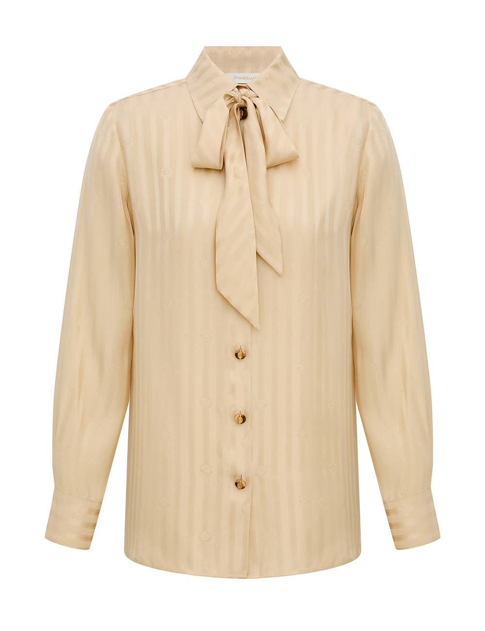 Zimmermann Luna Jacquard Relaxed Shirt