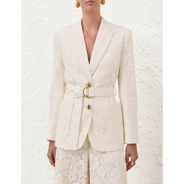 Elevate your elegance in this Zimmermann Jackets available now at Coveti