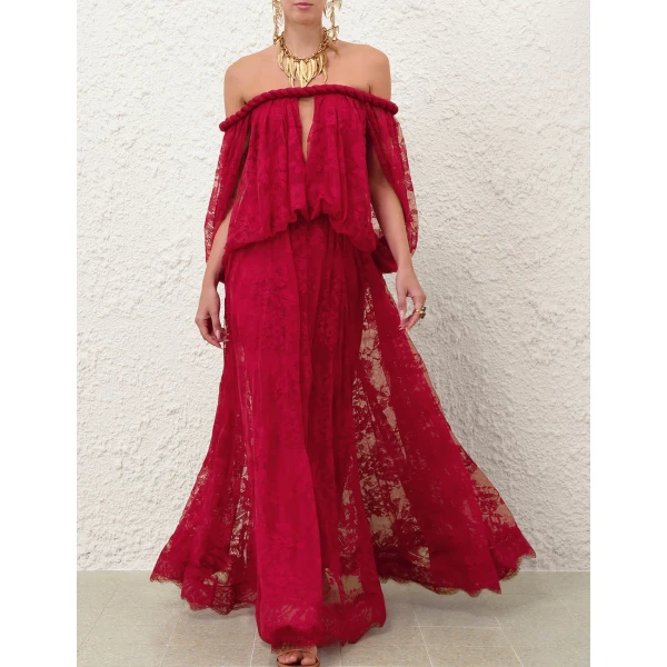 Elevate your elegance in this Zimmermann Dresses available now at Coveti