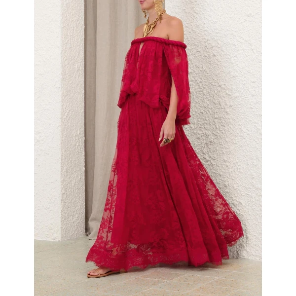Elevate your elegance in this Zimmermann Dresses available now at Coveti