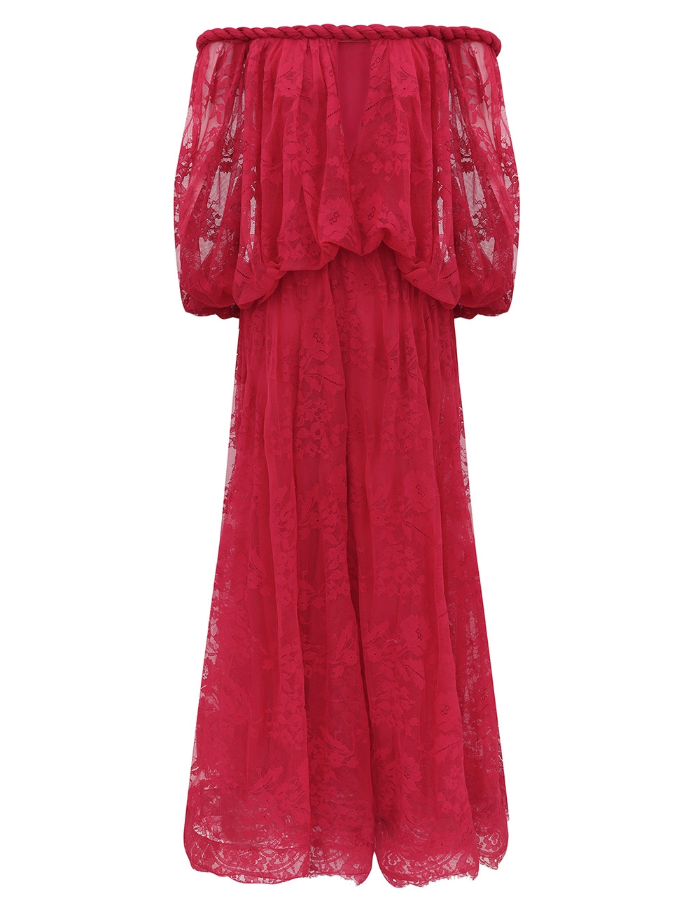 Zimmermann Luna Lace Billow Gown