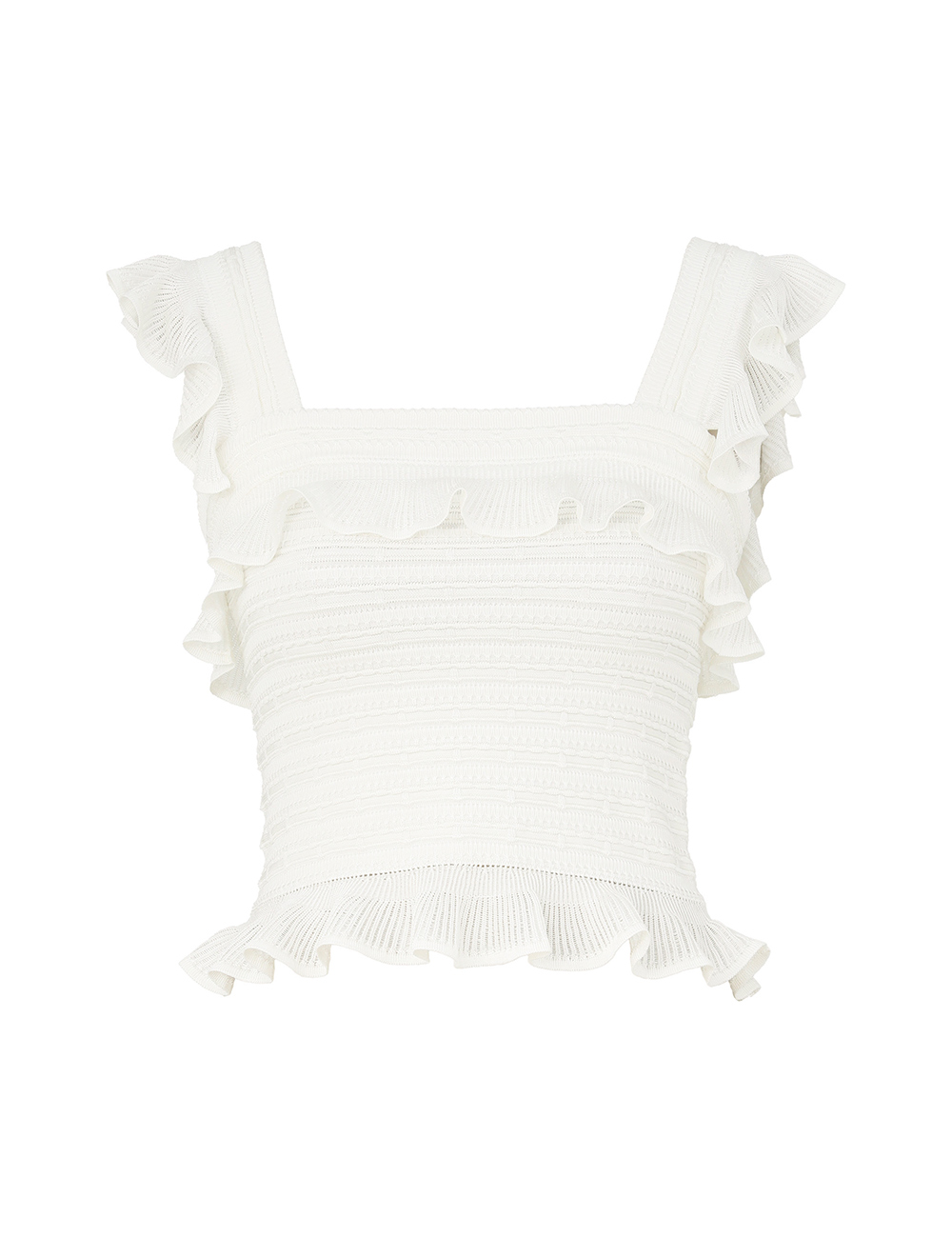 Zimmermann Luna Lace Frill Camisole