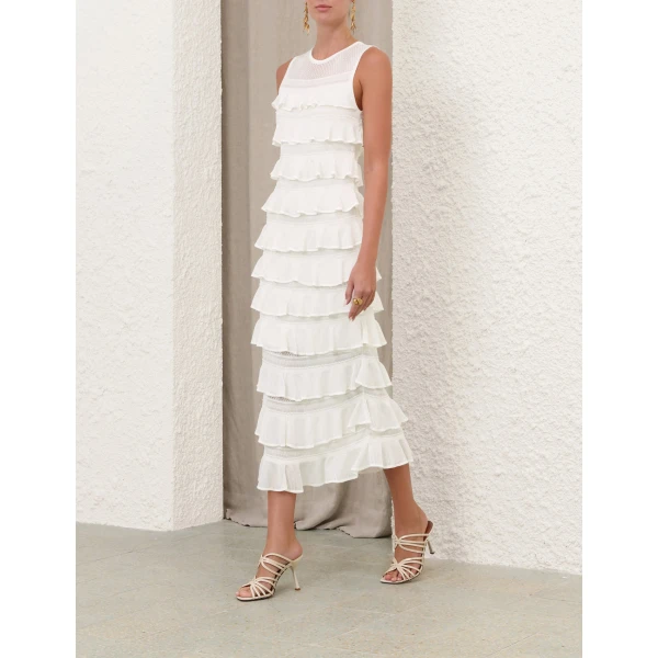 Elevate your elegance in this Zimmermann Dresses available now at Coveti
