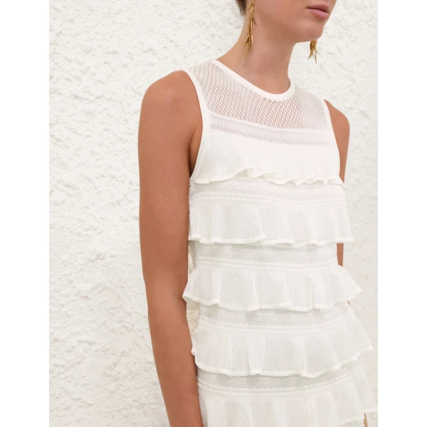 Elevate your elegance in this Zimmermann Dresses available now at Coveti