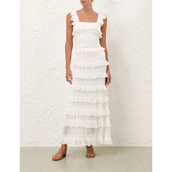 Elevate your elegance in this Zimmermann Skirts available now at Coveti