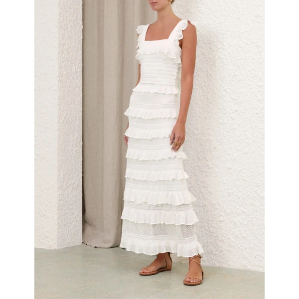 Elevate your elegance in this Zimmermann Skirts available now at Coveti