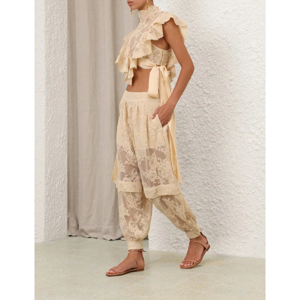 Elevate your elegance in this Zimmermann Pants available now at Coveti
