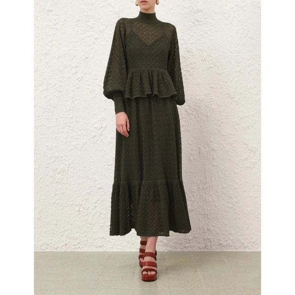Elevate your elegance in this Zimmermann Knitwear available now at Coveti