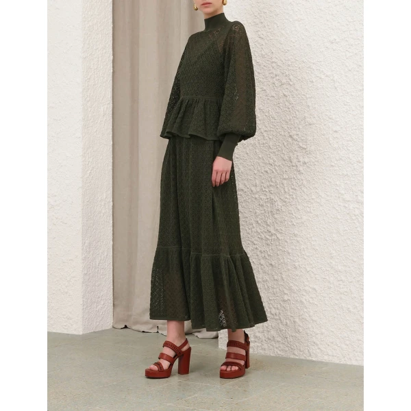 Elevate your elegance in this Zimmermann Knitwear available now at Coveti