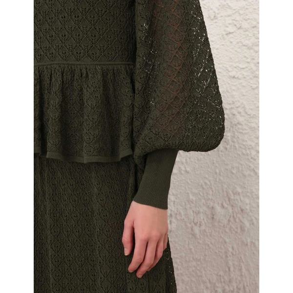 Elevate your elegance in this Zimmermann Knitwear available now at Coveti