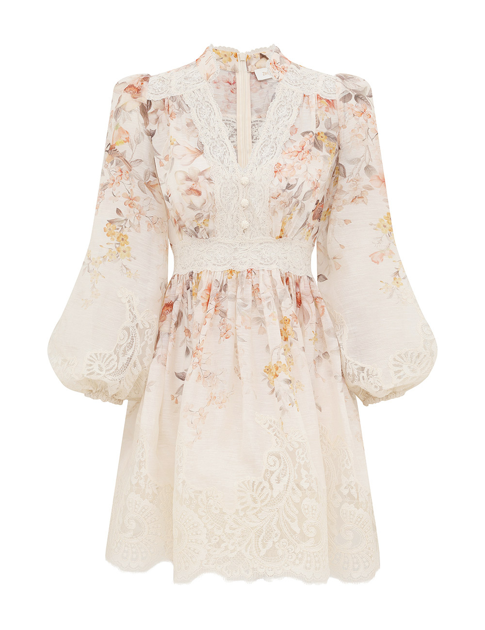 Zimmermann Luna Lace Lantern Dress