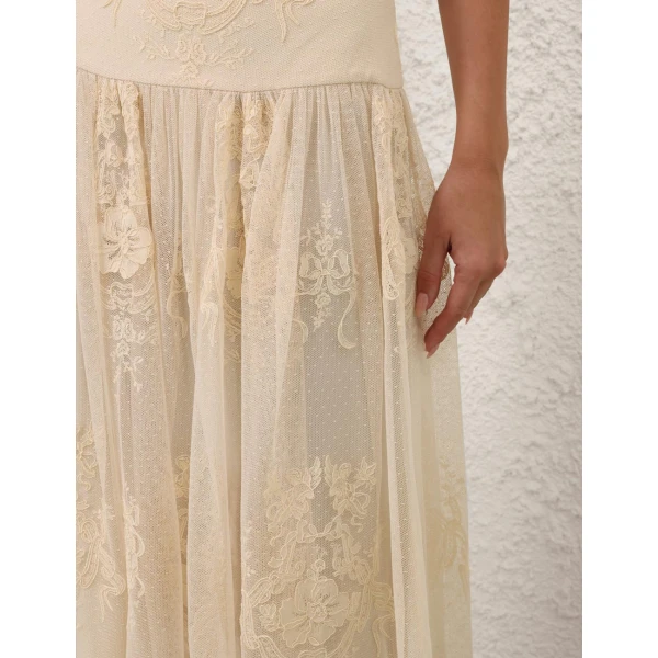 Elevate your elegance in this Zimmermann Skirts available now at Coveti