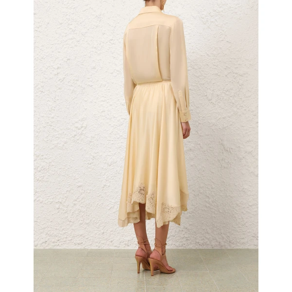 Elevate your elegance in this Zimmermann Skirts available now at Coveti