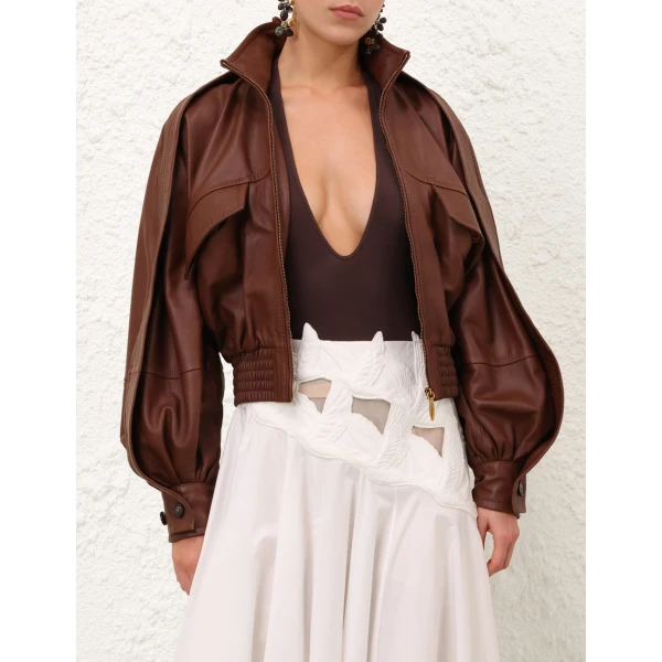 Elevate your elegance in this Zimmermann Jackets available now at Coveti