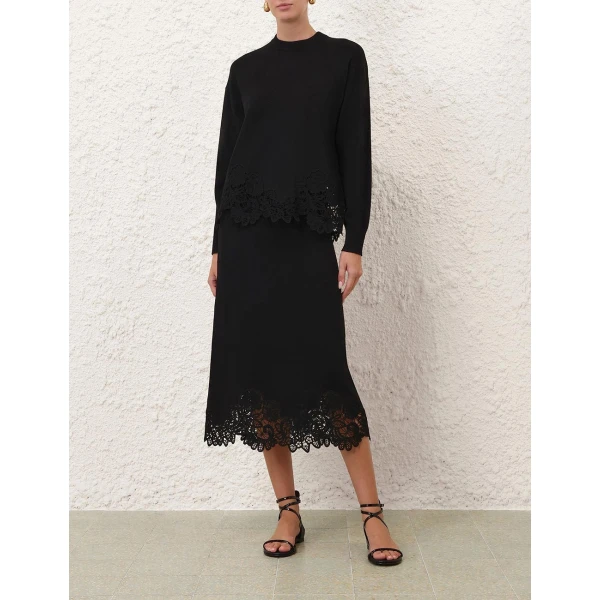 Elevate your elegance in this Zimmermann Skirts available now at Coveti