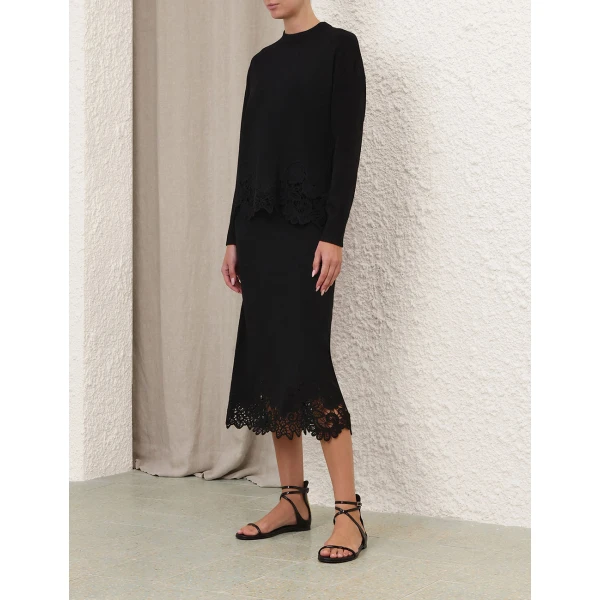 Elevate your elegance in this Zimmermann Skirts available now at Coveti