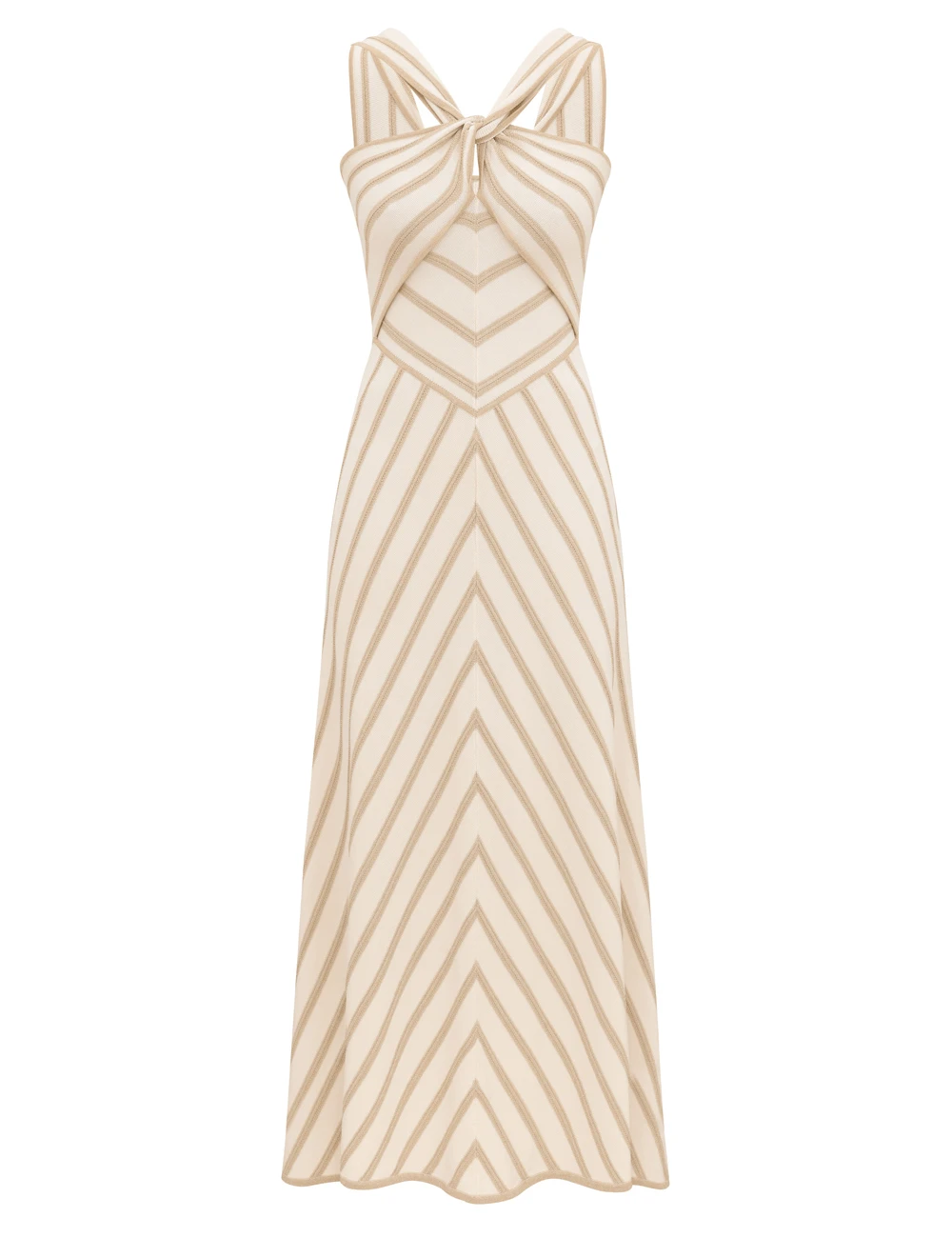 Zimmermann Luna Metallic Halter Dress | Ready to Wear Collection Coveti Elevate your elegance in this Zimmermann Dresses available now at Coveti