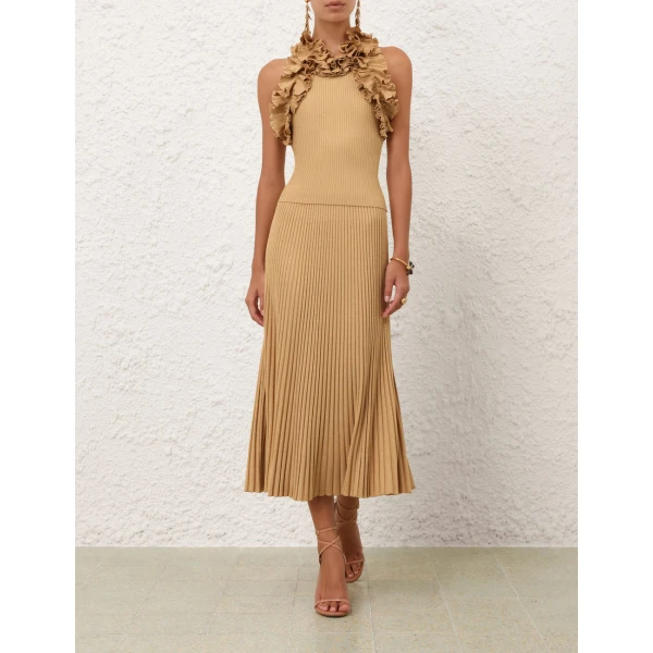 Elevate your elegance in this Zimmermann Skirts available now at Coveti
