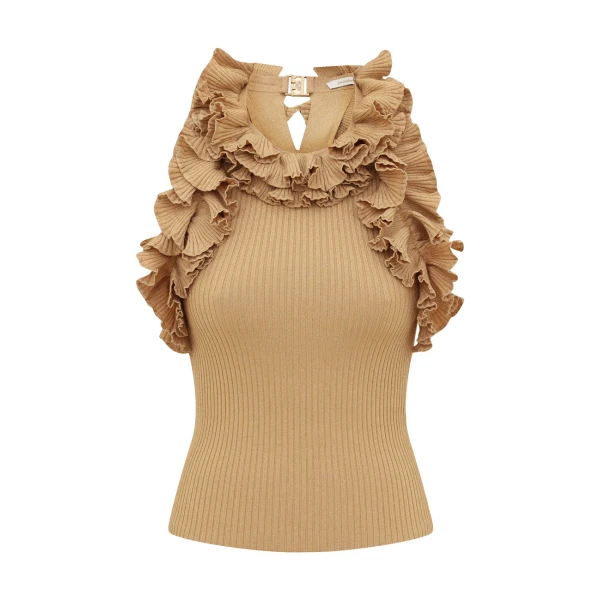 Elevate your elegance in this Zimmermann Tops available now at Coveti