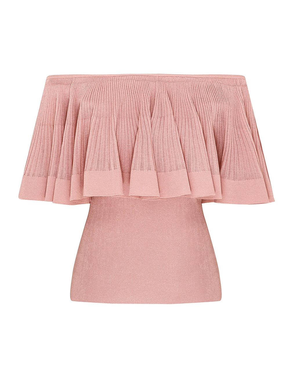 Zimmermann Luna Pleated Frill Top