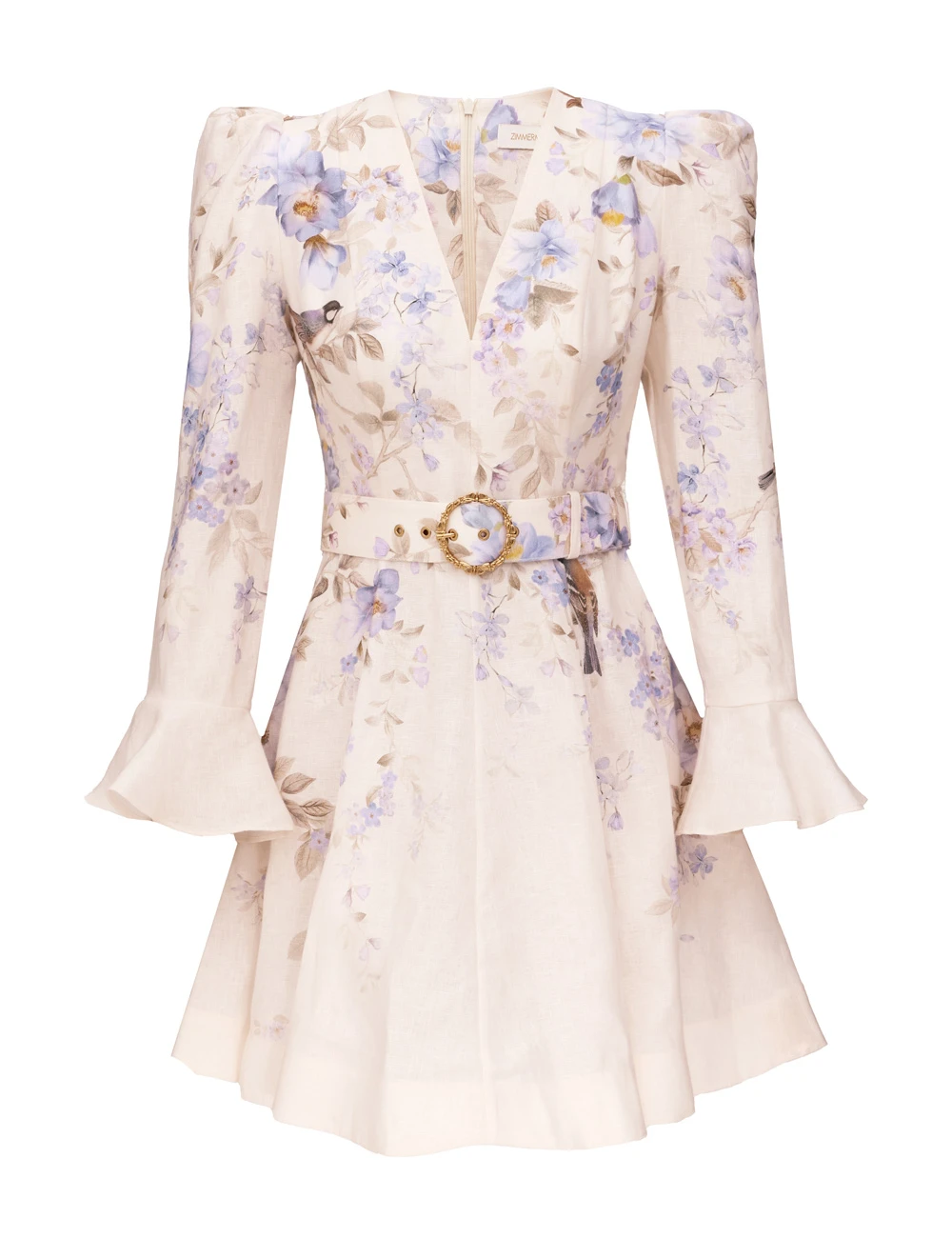Zimmermann Luna Plunge Mini Dress | Ready to Wear Collection Coveti Elevate your elegance in this Zimmermann Dresses available now at Coveti