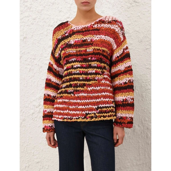 Elevate your elegance in this Zimmermann Knitwear available now at Coveti