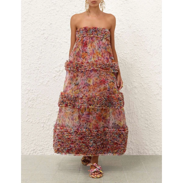 Elevate your elegance in this Zimmermann Dresses available now at Coveti