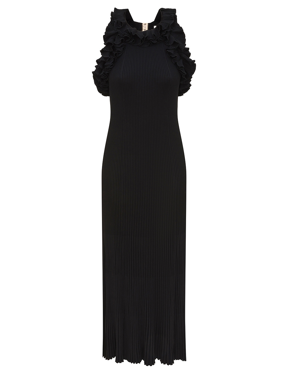 Zimmermann Luna Ruffle Midi Dress