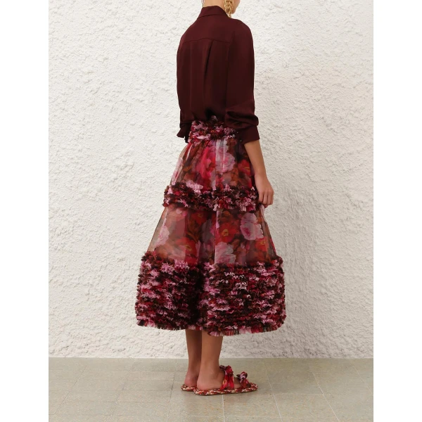 Elevate your elegance in this Zimmermann Skirts available now at Coveti