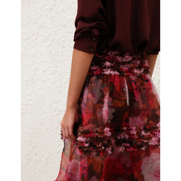 Elevate your elegance in this Zimmermann Skirts available now at Coveti