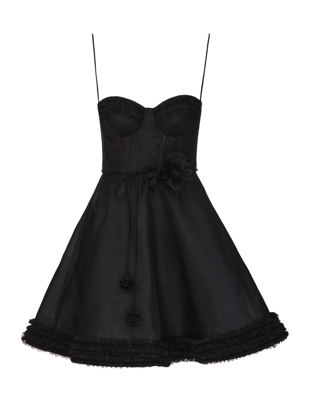 Zimmermann Luna Ruffle Mini Dress