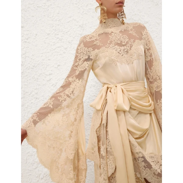 Elevate your elegance in this Zimmermann Dresses available now at Coveti