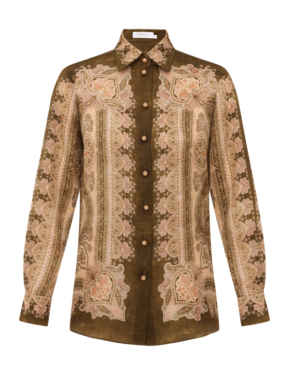 Zimmermann Luna Satin Shirt