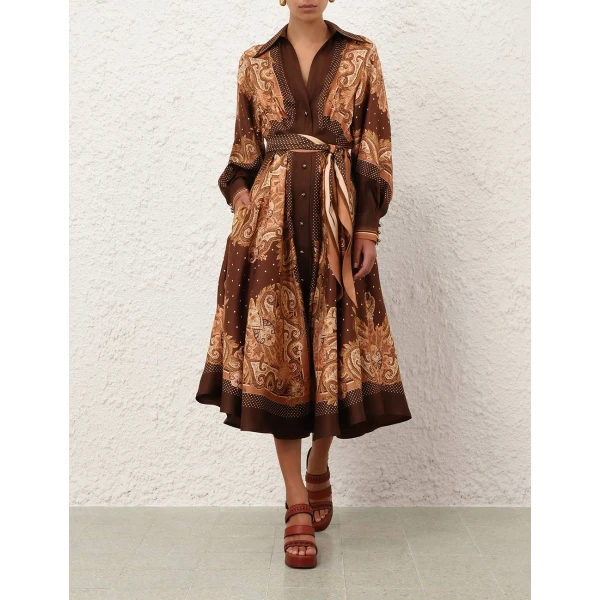 Elevate your elegance in this Zimmermann Dresses available now at Coveti