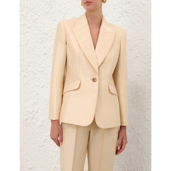 Elevate your elegance in this Zimmermann Jackets available now at Coveti