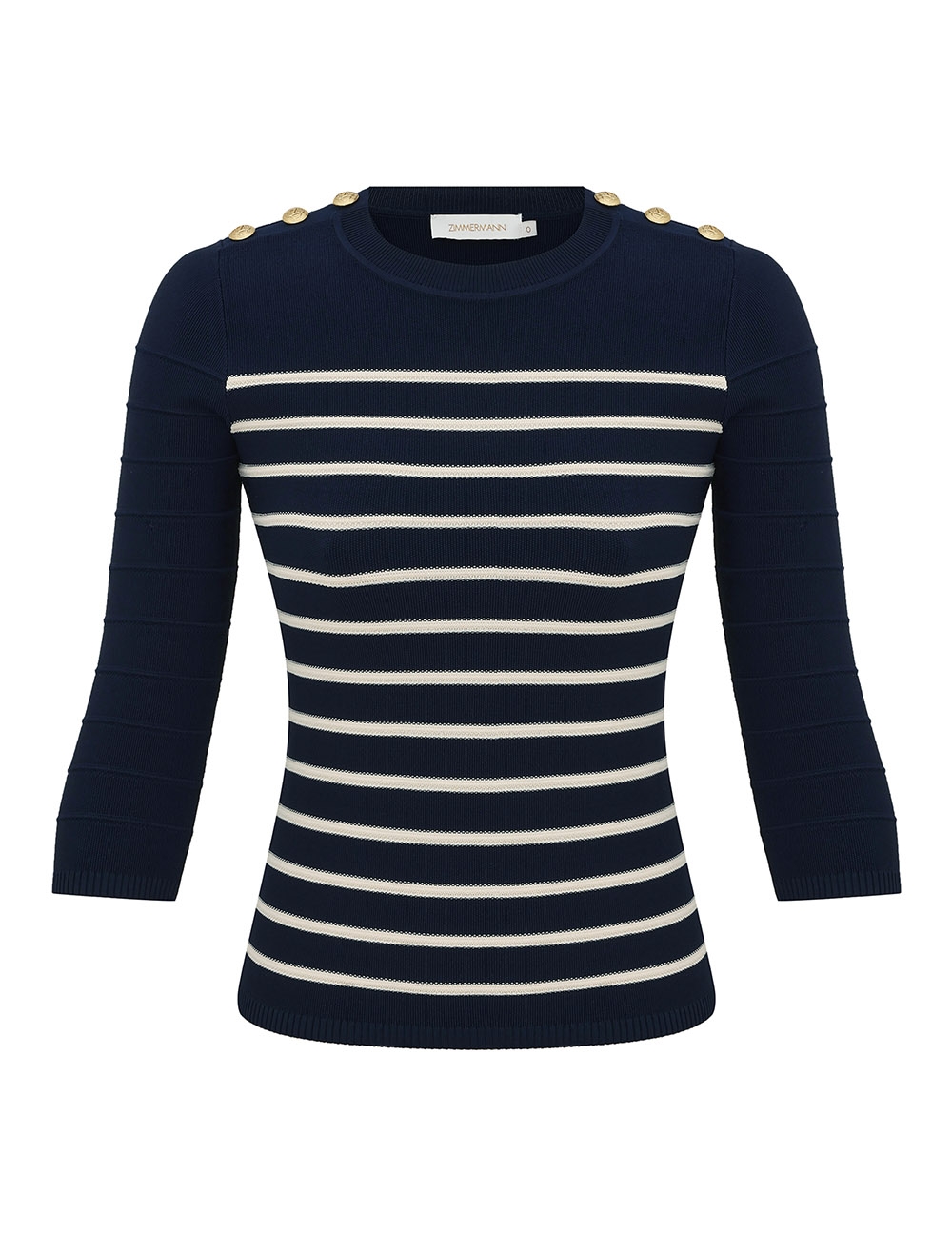 Zimmermann Luna Striped Top