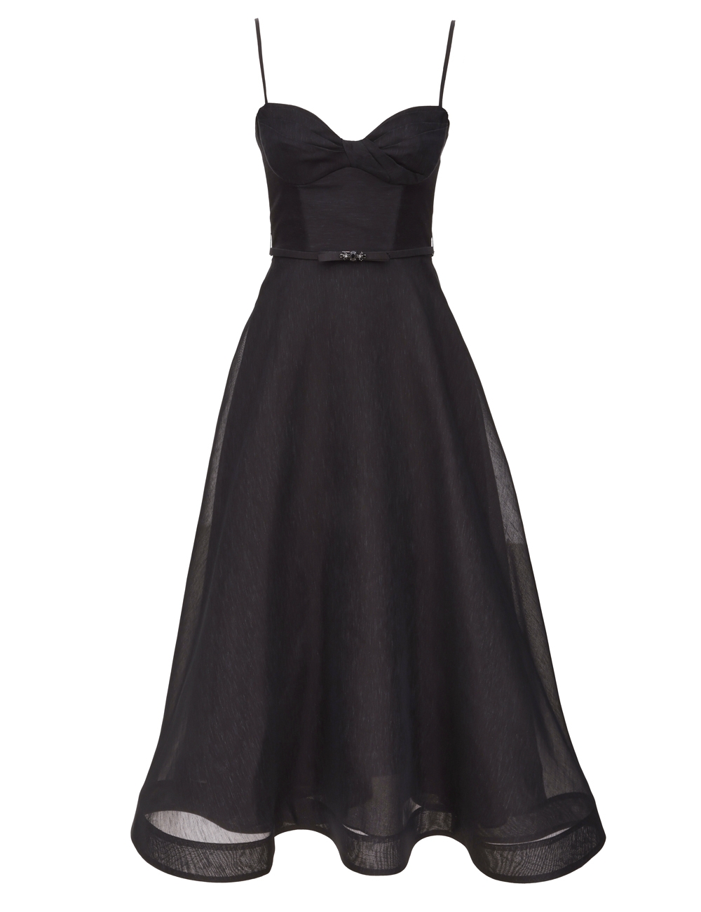 Zimmermann Luna Structured Midi Dress