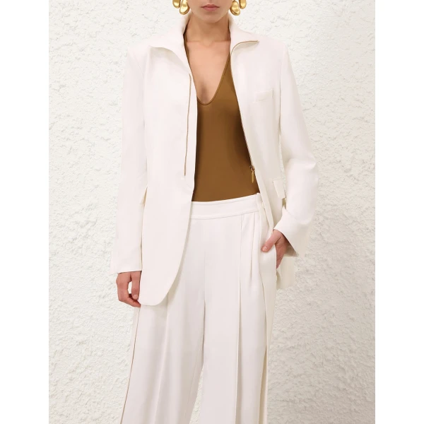 Elevate your elegance in this Zimmermann Jackets available now at Coveti
